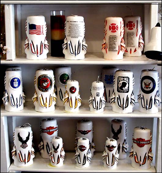 army navy air force marines marine navy seals special forces delta force coast guard airborne pow mia veterans vet vets veteran harley davidson biker bikers looking for gifts gift shop shopping candle candles ocean city new jersey nj the original candleman